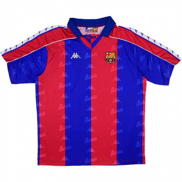 Authentic Camiseta Barcelona 1ª Retro 1992 1995 Azul Rojo